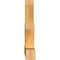 Ekena Millwork Saratoga Rough Sawn Timber Gable Bracket, Western Red Cedar, 72"W x 39"H x 6"D x 6"F, 13/12 Pitch GBW072X39X0606SAR00RWR - alternate 3